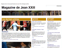 Tablet Screenshot of jean23.com